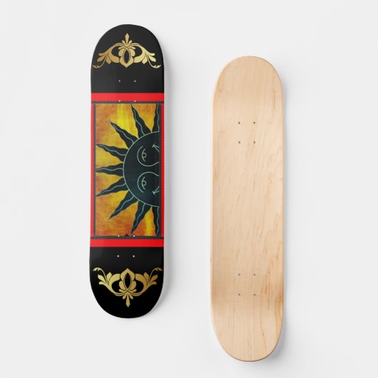 Zware Sun Skateboard (Voorkant)