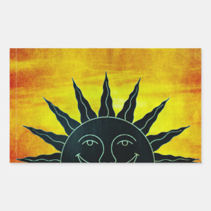 Zware Sun Sticker