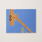 Zware transportapparatuur kraan legpuzzel (Horizontaal)