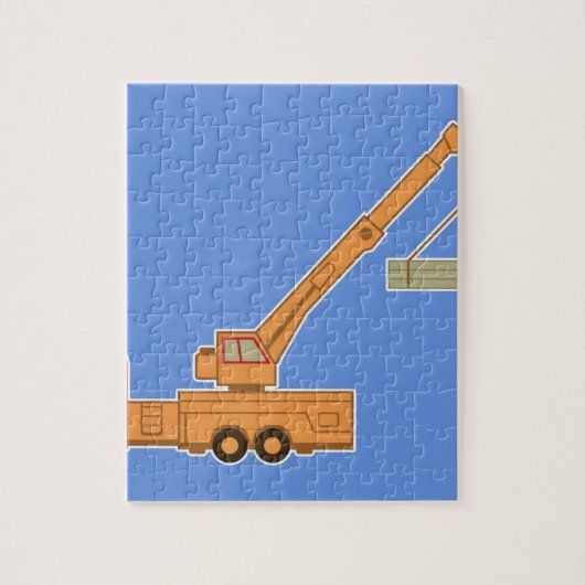 Zware transportapparatuur kraan legpuzzel (Verticaal)