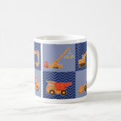 Zware transportmiddelen - Collage Koffiemok (Voorkant rechts)