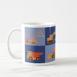 Zware transportmiddelen - Collage Koffiemok