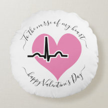 Zware Valentijnsdag roze hartslag puls