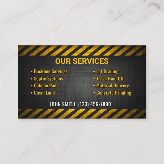 Zware visitekaartjes (Achterkant)