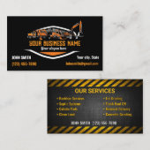 Zware visitekaartjes (Voorkant / Achterkant)