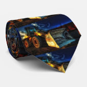 Zware voorlader voor apparatuur stropdas (Opgerold)