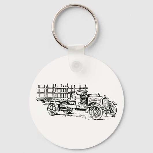 Zware Vrachtwagen Sleutelhanger (Voorkant)