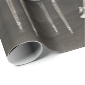 Zware vrouw die uit de raam1940 staart, vrouw, vin cadeaupapier (Rol Hoek)