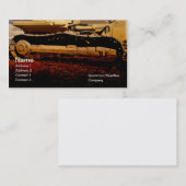 zware werktuigen visitekaartje (Voorkant / Achterkant)