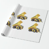 Zware werktuigmachines Verpakkingspapier Cadeaupapier (Uitgerold)