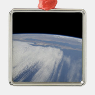 Zware wolkenkap over de Stille Oceaan Metalen Ornament