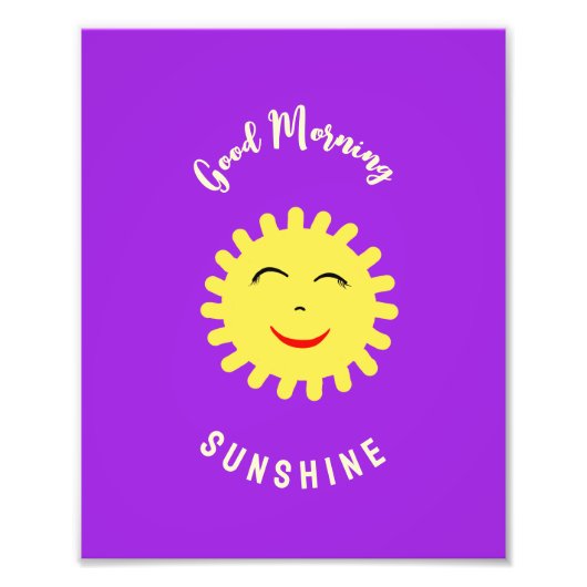 Zware zon foto afdruk (Voorkant)