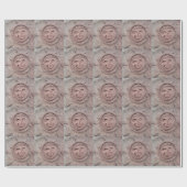 Zware zon, zand Emoticon, Summer Emoji Cadeaupapier (Vlak)