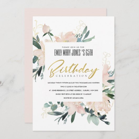 ZWARE, ZWARE WATERVERF ALLE LEEFTIJDSTIP KAART (Voorkant / Achterkant)