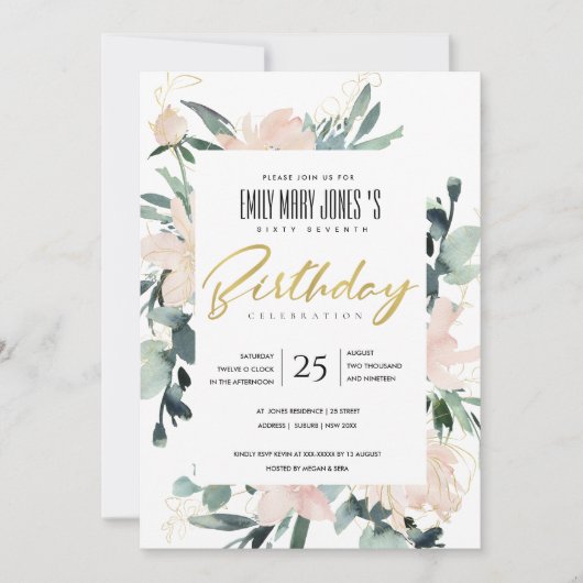 ZWARE, ZWARE WATERVERF ALLE LEEFTIJDSTIP KAART (Voorkant)