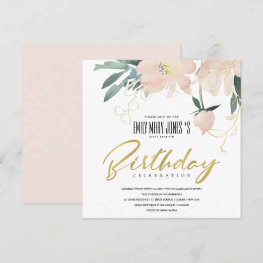 ZWARE, ZWARE WATERVERF ALLE LEEFTIJDSTIP KAART (Voorkant / Achterkant)