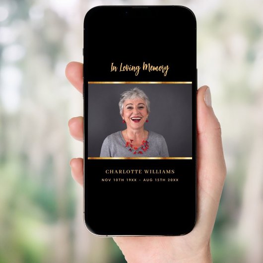 Zwarengoud foto-herdenkingsbord welkom poster