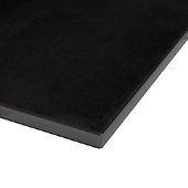 Zwarl 4 Luxe glazen bord Silent Lynx Snijplank (Hoek)