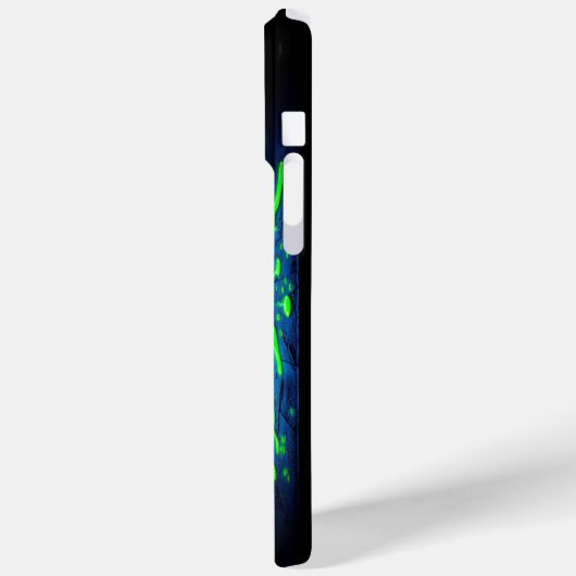 Zwarlicht Graffiti ontwerp Case-Mate iPhone Case (Achterkant / Links)