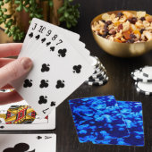 Zwarm kwallen pokerkaarten (Insitu)