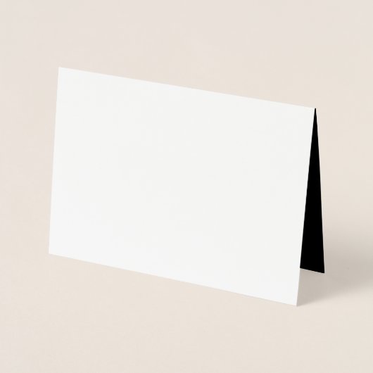 Zwart #000000, grind folie kaarten (Voorkant)