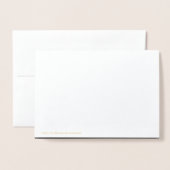 Zwart #000000, grind folie kaarten (Met envelop)