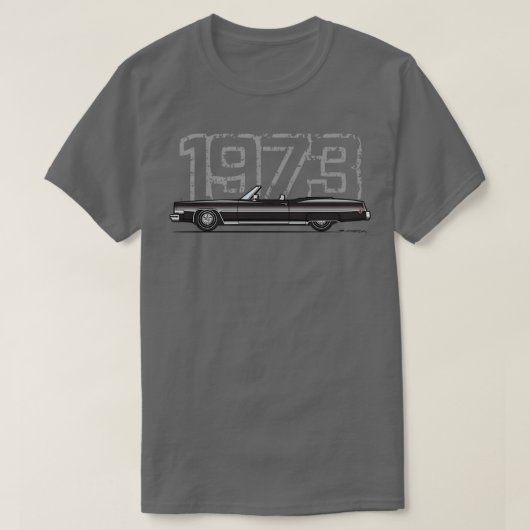zwart 1973 t-shirt (Design voorkant)