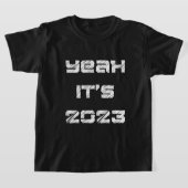 Zwart 2023 t-shirt (Laagn)
