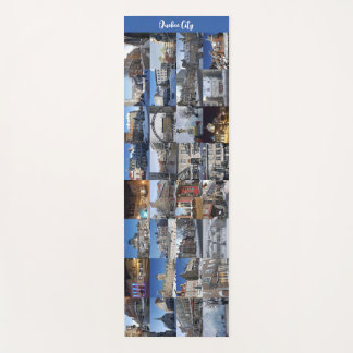 Zwart 32 Foto Collage Raster Reis Aangepast Yogamat