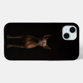 Zwart 4 Luxe, Argentijnse Pila Dog iPhone 15 Plus Case-Mate iPhone Case (Achterkant (horizontaal))