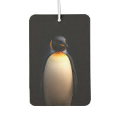 Zwart 4 Luxe Auto Luchtverfrissers, Keizerspinguïn Luchtverfrisser (Voorkant)