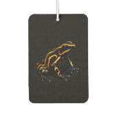 Zwart 4 Luxe Auto Luchtverfrissers, Zwart Sinaasap Luchtverfrisser (Voorkant)