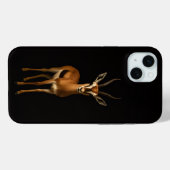 Zwart 4 Luxe, Elegante Gazella iPhone 15 Plus Case-Mate iPhone Case (Achterkant (horizontaal))