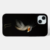 Zwart 4 Luxe, Exotische Secretarisvogel Case-Mate iPhone Case (Achterkant (horizontaal))