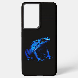 Zwart 4 Luxe Galaxy S21 Plus, Elektrisch Blauwe Ki Samsung Galaxy Hoesje
