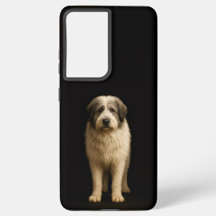 Zwart 4 Luxe Galaxy S21 Plus, Mioritic Herdershond Samsung Galaxy Hoesje