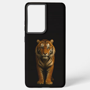 Zwart 4 Luxe Galaxy S21 Plus, Noble Tiger Samsung Galaxy Hoesje