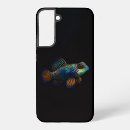 Zwart 4 Luxe Galaxy S22 Plus, Dragonet Mandarijn Samsung Galaxy Hoesje