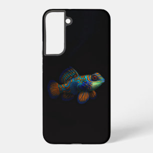 Zwart 4 Luxe Galaxy S22 Plus, Dragonet Mandarijn Samsung Galaxy Hoesje
