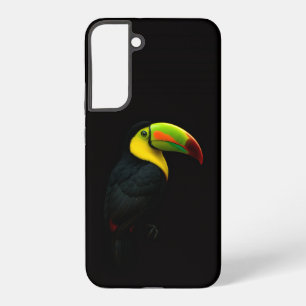 Zwart 4 Luxe Galaxy S22 Plus, Keelbektoekan Samsung Galaxy Hoesje