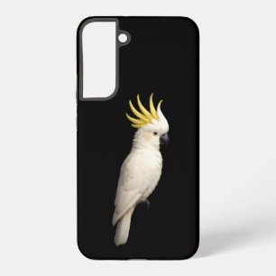 Zwart 4 Luxe Galaxy S22 Plus, Kuifkaketoe Samsung Galaxy Hoesje