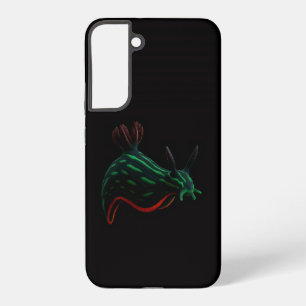 Zwart 4 Luxe Galaxy S22 Plus, Neon Zee Naaktslak Samsung Galaxy Hoesje