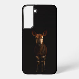 Zwart 4 Luxe Galaxy S22 Plus, Okapi uit het regenw Samsung Galaxy Hoesje