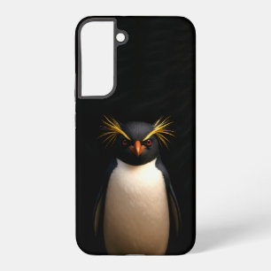 Zwart 4 Luxe Galaxy S22 Plus, Rockhopper Pinguïn Samsung Galaxy Hoesje
