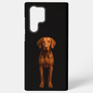 Zwart 4 Luxe Galaxy S22 Ultra, Behendige Vizsla-ho Samsung Galaxy Hoesje