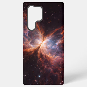 Zwart 4 Luxe Galaxy S22 Ultra, Vlindernevel Samsung Galaxy Hoesje
