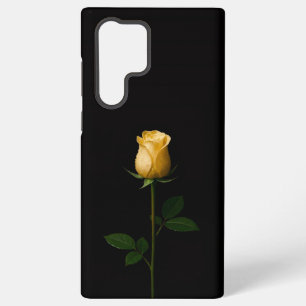 Zwart 4 Luxe Galaxy S22 Ultra, Zonovergoten Gele R Samsung Galaxy Hoesje