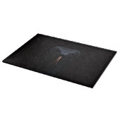 Zwart 4 Luxe Glas board Black Mamba Snijplank (Hoek)