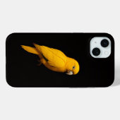 Zwart 4 Luxe, Gouden Parkiet Case-Mate iPhone Case (Achterkant (horizontaal))