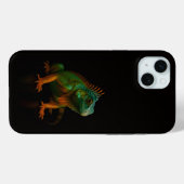 Zwart 4 Luxe, Groene Leguaan Case-Mate iPhone Case (Achterkant (horizontaal))